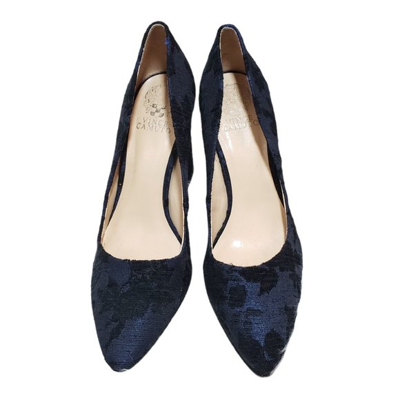 Vince Camuto Shoes - Vince Camuto Talise Block Heel Pumps Size 9.5